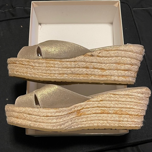 Jimmy Choo gold espadrilles - Picture 6 of 7